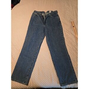 Perry Ellis Jeans Men's 36x32 Blue Excellent Straight Leg Denim